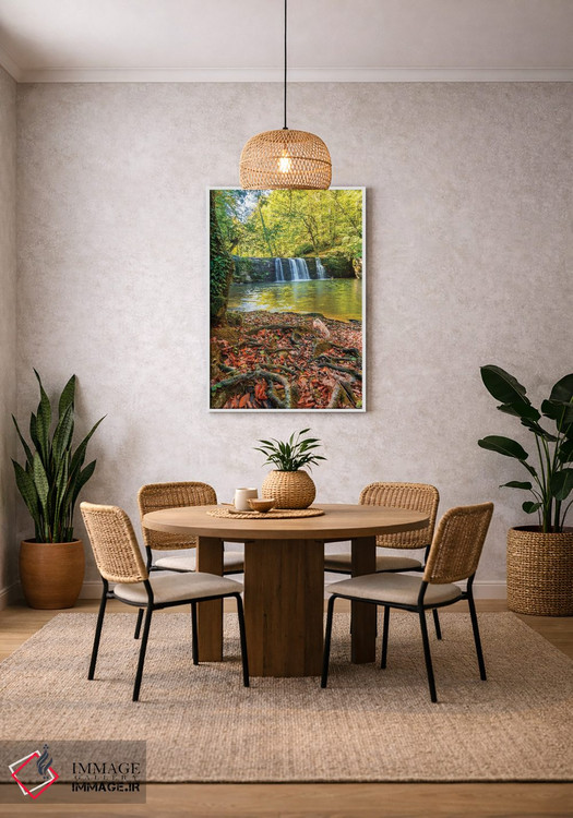 تابلو دکوراتیو آبشار اثر نجدت دوزن - D2W