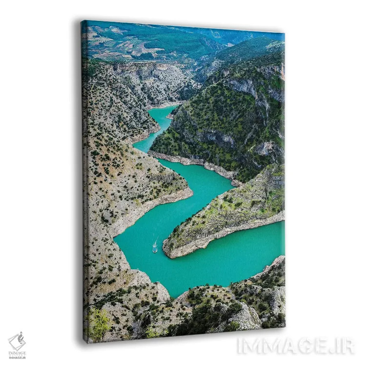 تابلو دکوراتیو Turkey II,تنگه آراپاپیشتی، ترکیه اثر نجدت دوزن - نمای پرسپکتیو محصول