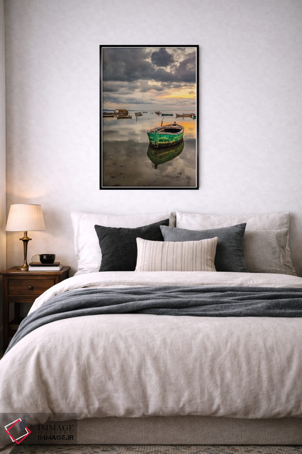 تابلو دکوراتیو ابری اثر نجدت دوزن - D6B