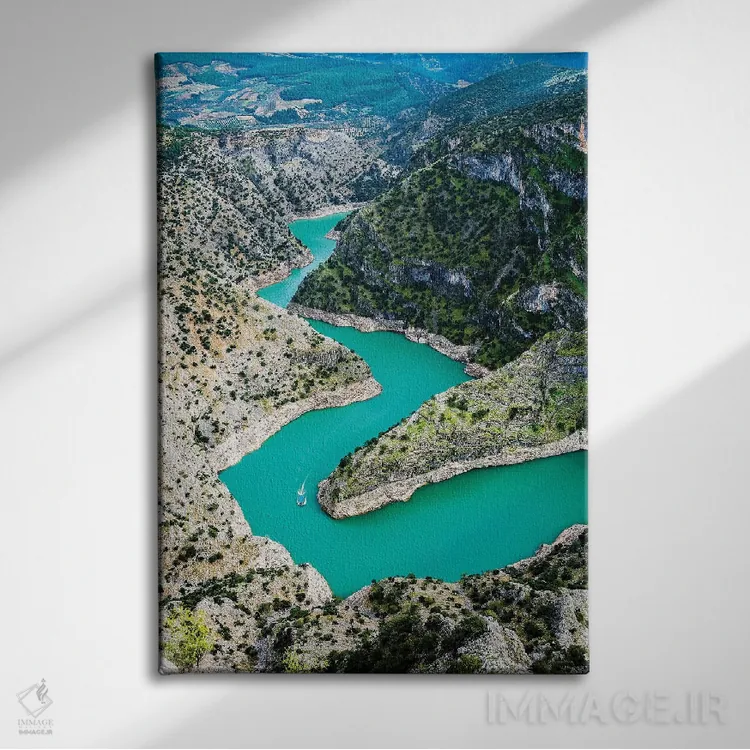 تابلو دکوراتیو Turkey II,تنگه آراپاپیشتی، ترکیه اثر نجدت دوزن - نمای روبهرو روی دیوار