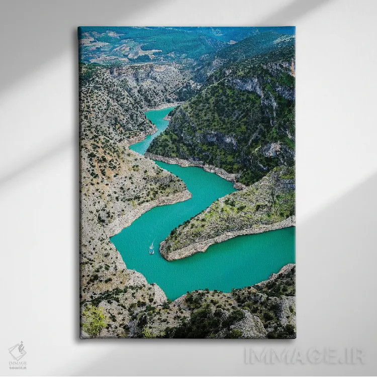 تابلو دکوراتیو Turkey II,تنگه آراپاپیشتی، ترکیه اثر نجدت دوزن - نمای روبهرو روی دیوار