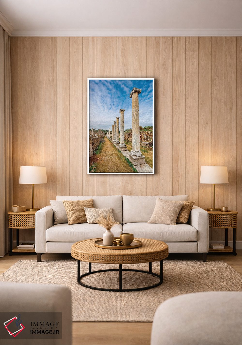 تابلو دکوراتیو Turkey VII,آنتالیا، ترکیه اثر نجدت دوزن - D1W