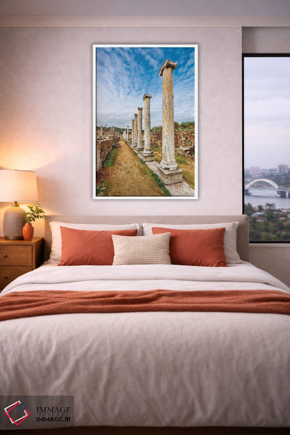 تابلو دکوراتیو Turkey VII,آنتالیا، ترکیه اثر نجدت دوزن - D3W