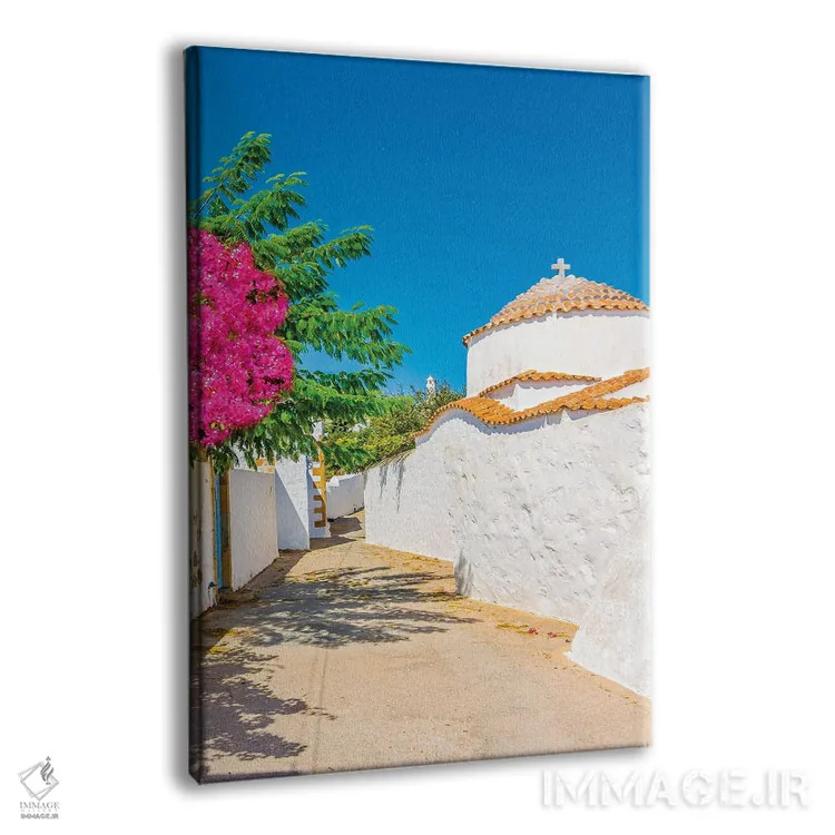 تابلو دکوراتیو پاتموس اثر نجدت دوزن - نمای پرسپکتیو محصول