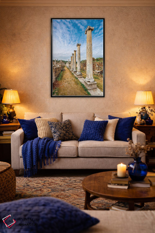 تابلو دکوراتیو Turkey VII,آنتالیا، ترکیه اثر نجدت دوزن - D5B