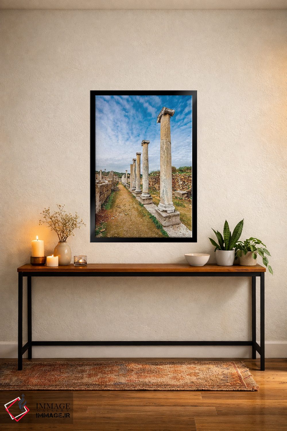 تابلو دکوراتیو Turkey VII,آنتالیا، ترکیه اثر نجدت دوزن - D6B