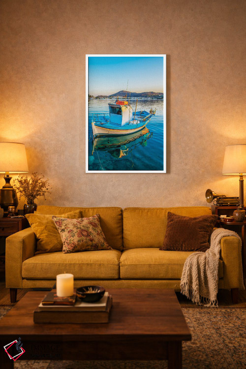 تابلو دکوراتیو پاتموس اثر نجدت دوزن - D1W