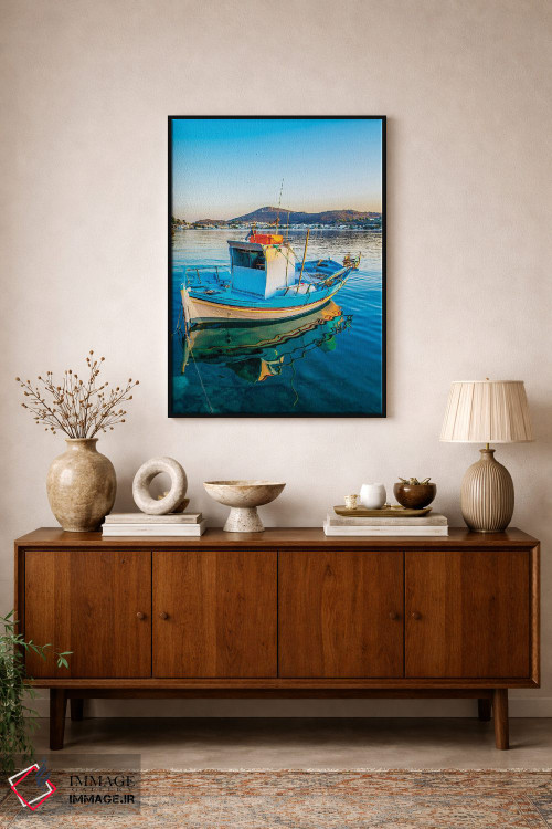 تابلو دکوراتیو پاتموس اثر نجدت دوزن - D2B