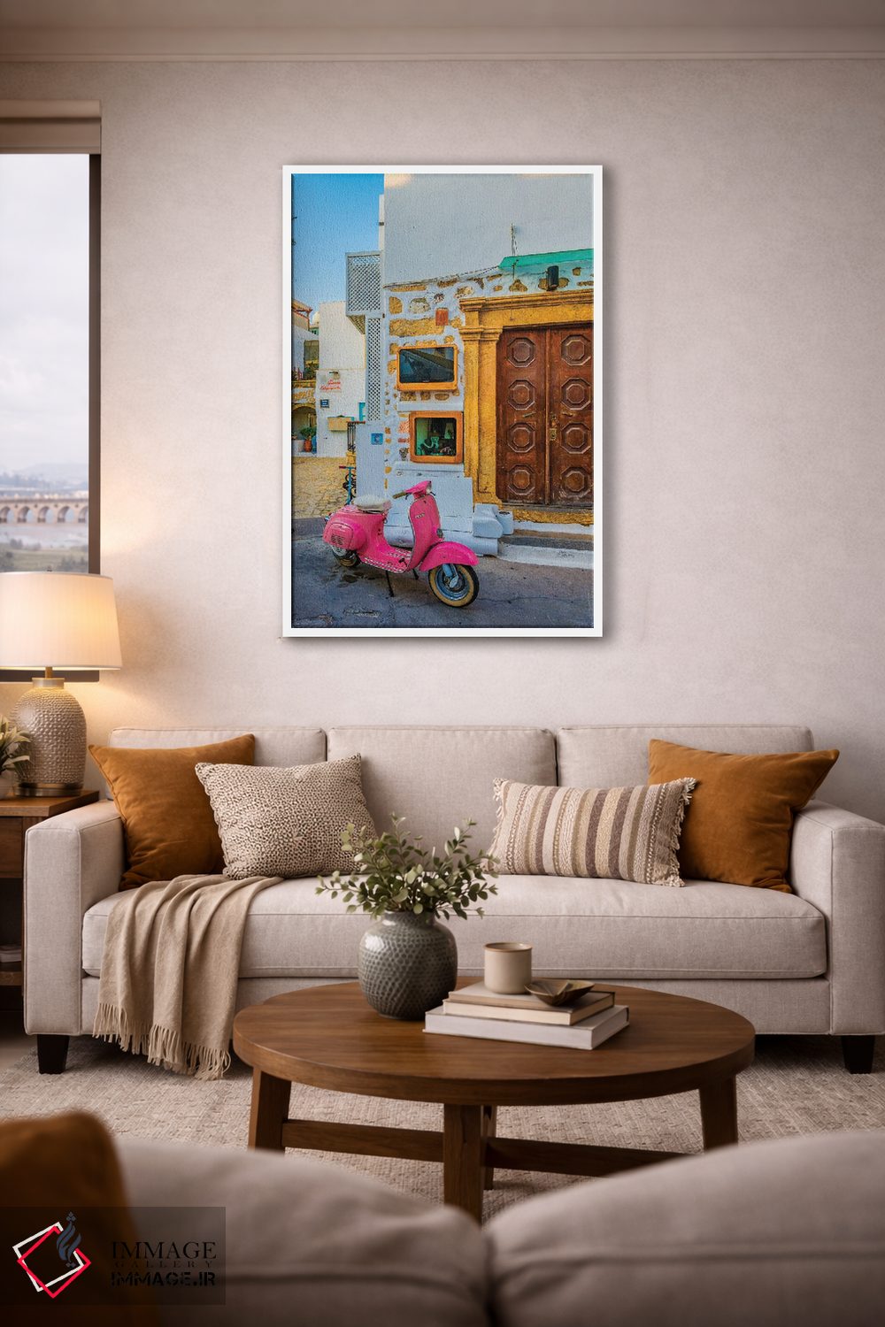 تابلو دکوراتیو پاتموس اثر نجدت دوزن - D2W