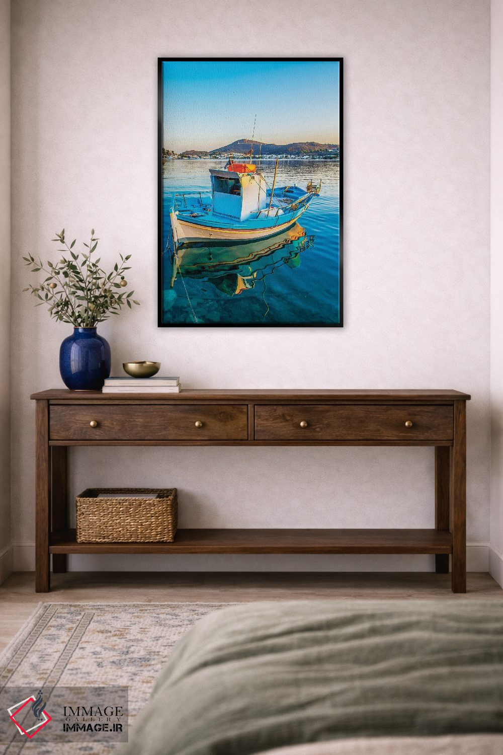 تابلو دکوراتیو پاتموس اثر نجدت دوزن - D4B