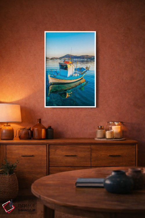 تابلو دکوراتیو پاتموس اثر نجدت دوزن - D4W