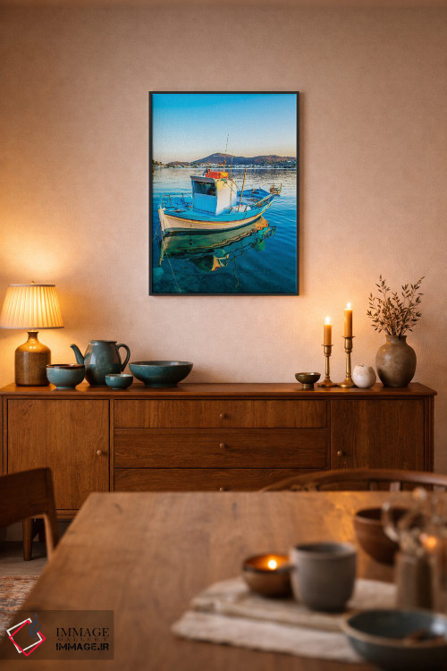 تابلو دکوراتیو پاتموس اثر نجدت دوزن - D6B