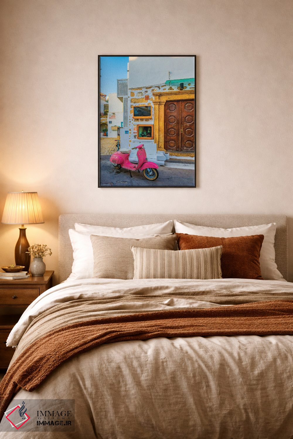 تابلو دکوراتیو پاتموس اثر نجدت دوزن - D6B