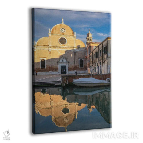 تابلو دکوراتیو نور در ونیز اثر نجدت دوزن - نمای پرسپکتیو محصول