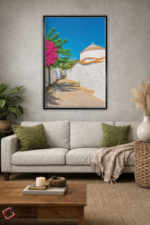 تابلو دکوراتیو پاتموس اثر نجدت دوزن - D1B