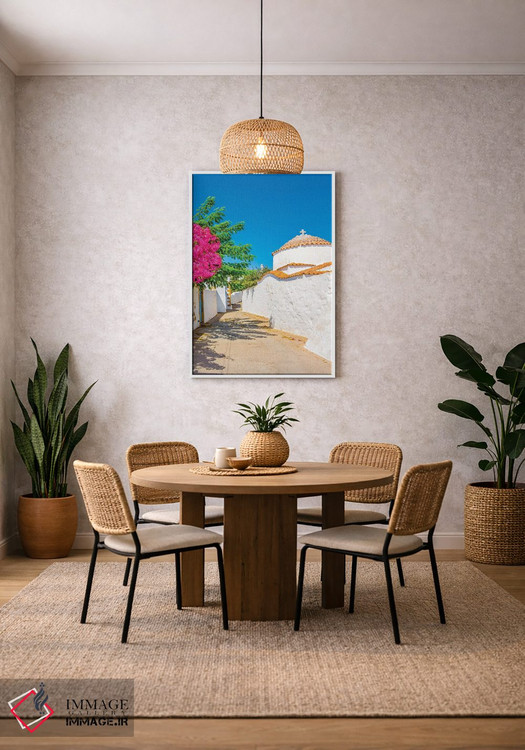 تابلو دکوراتیو پاتموس اثر نجدت دوزن - D3W
