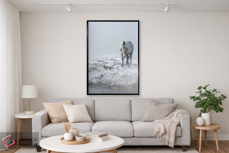 تابلو دکوراتیو حمام حیوانات اثر نجدت دوزن - D2B