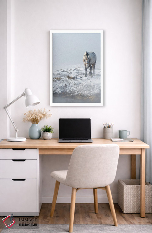 تابلو دکوراتیو حمام حیوانات اثر نجدت دوزن - D3W