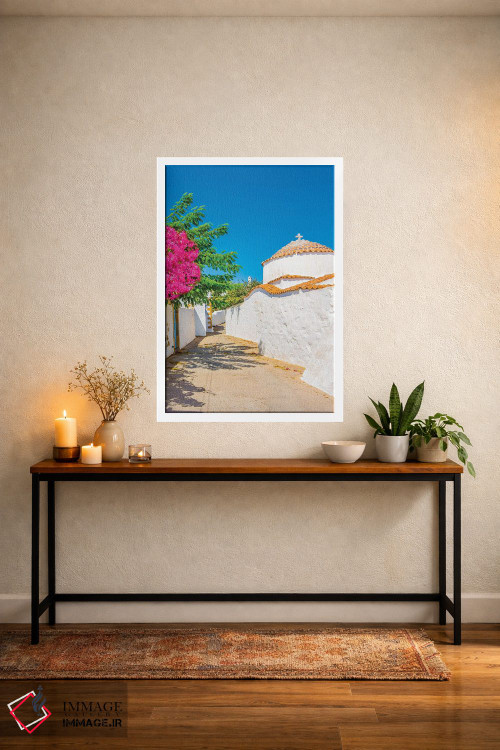 تابلو دکوراتیو پاتموس اثر نجدت دوزن - D4W