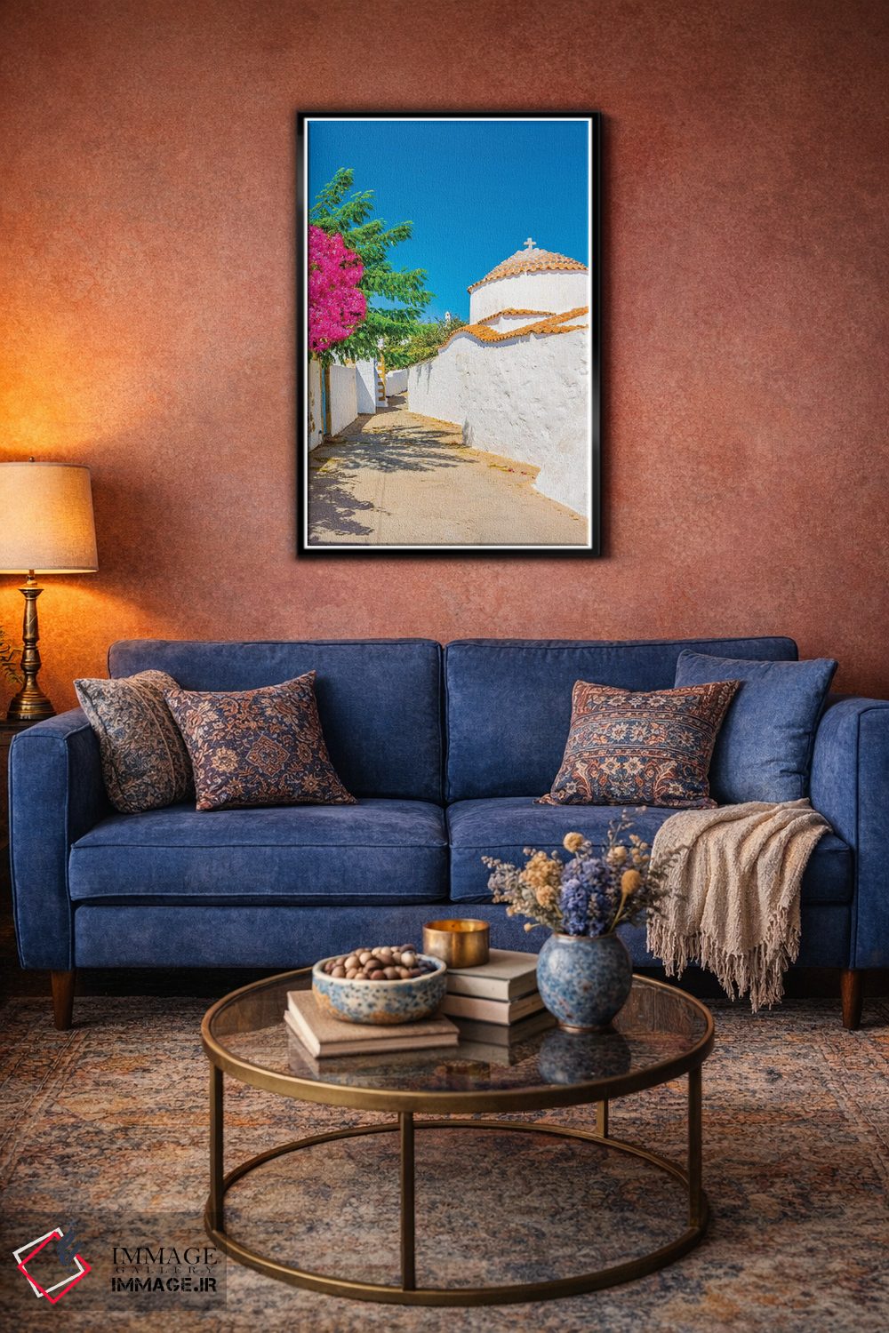 تابلو دکوراتیو پاتموس اثر نجدت دوزن - D5B
