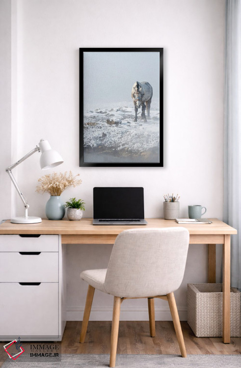 تابلو دکوراتیو حمام حیوانات اثر نجدت دوزن - D5B