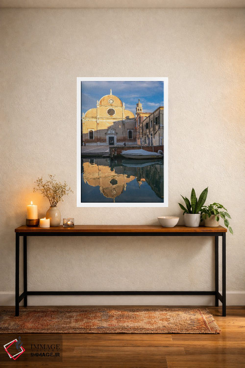 تابلو دکوراتیو نور در ونیز اثر نجدت دوزن - D2W
