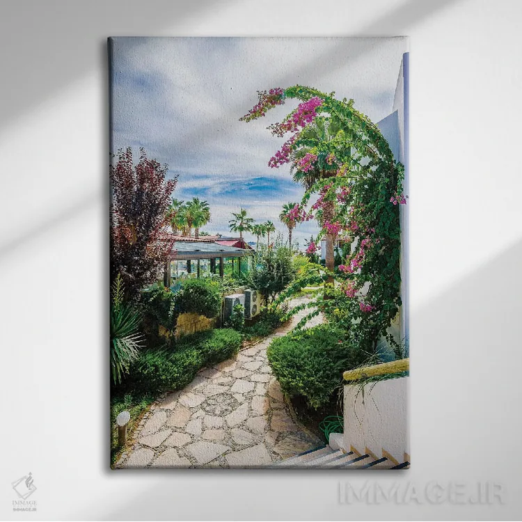 تابلو دکوراتیو Turkey IV,بودروم، ترکیه IV اثر نجدت دوزن - نمای روبهرو روی دیوار