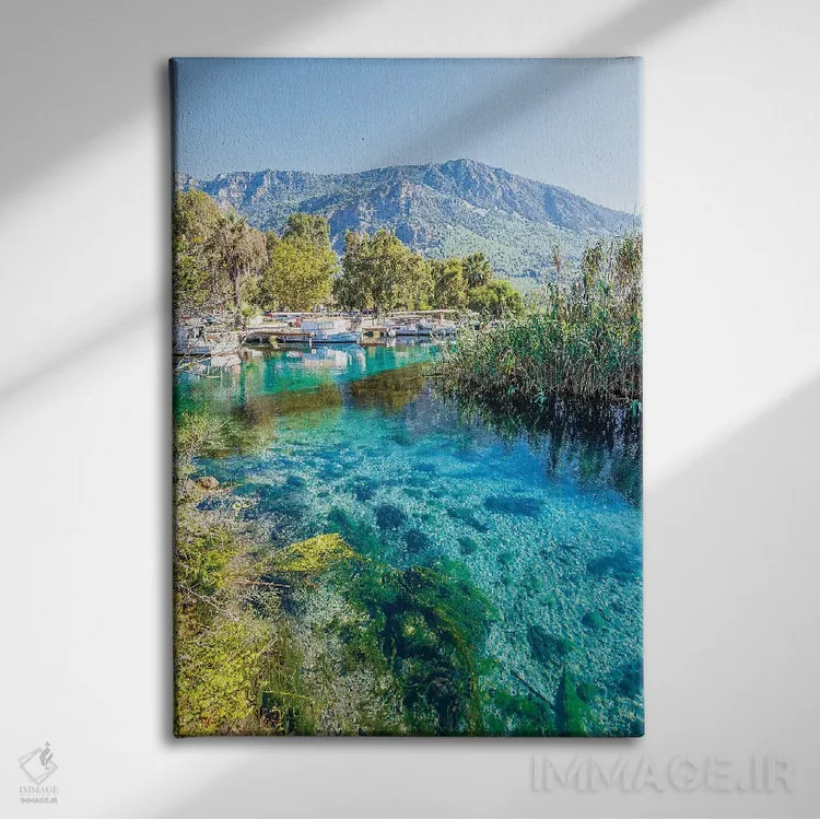 تابلو دکوراتیو Turkey VI,آکیاکا، ترکیه VI اثر نجدت دوزن - نمای روبهرو روی دیوار