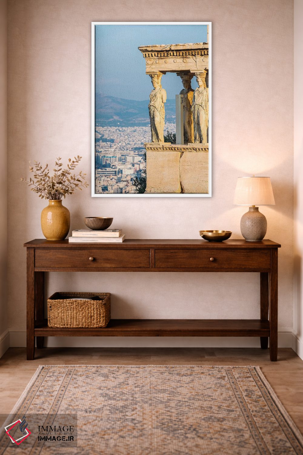 تابلو دکوراتیو Greece VII,آتن، یونان VII اثر نجدت دوزن - D2W