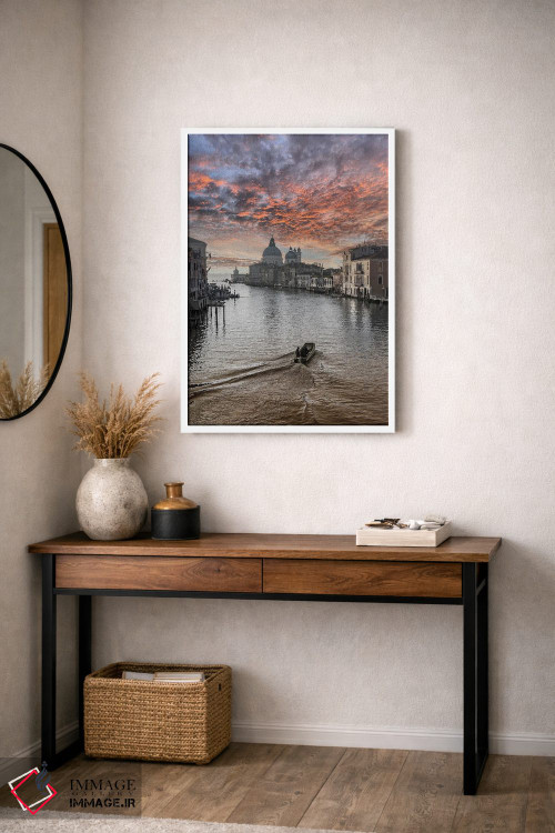 تابلو دکوراتیو کانال بزرگ در ونیز اثر نجدت دوزن - D3W