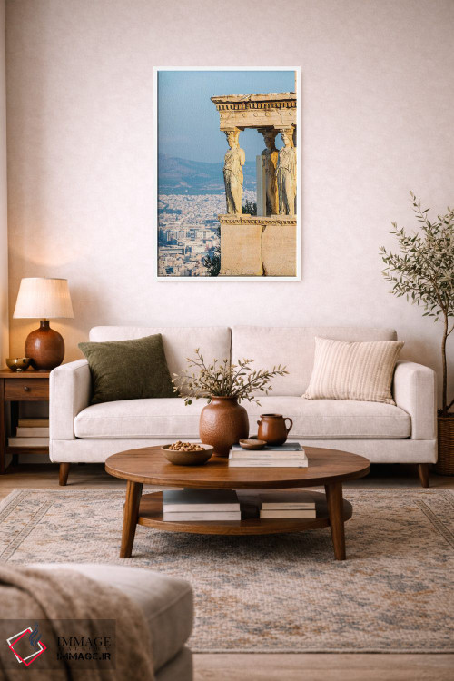 تابلو دکوراتیو Greece VII,آتن، یونان VII اثر نجدت دوزن - D3W