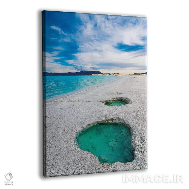 تابلو دکوراتیو Turkey IV,دریاچه سالدا، ترکیه IV اثر نجدت دوزن - نمای پرسپکتیو محصول