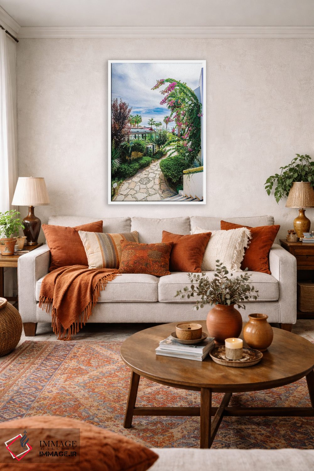 تابلو دکوراتیو Turkey IV,بودروم، ترکیه IV اثر نجدت دوزن - D1W