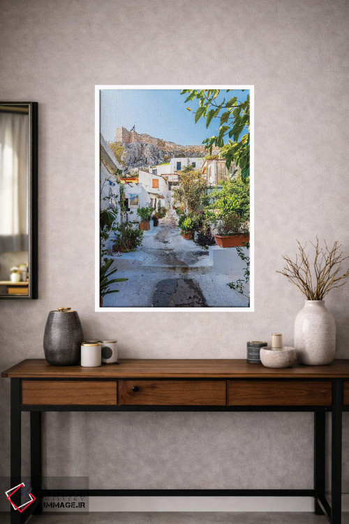 تابلو دکوراتیو Greece XI,آتن، یونان XI اثر نجدت دوزن - D1W