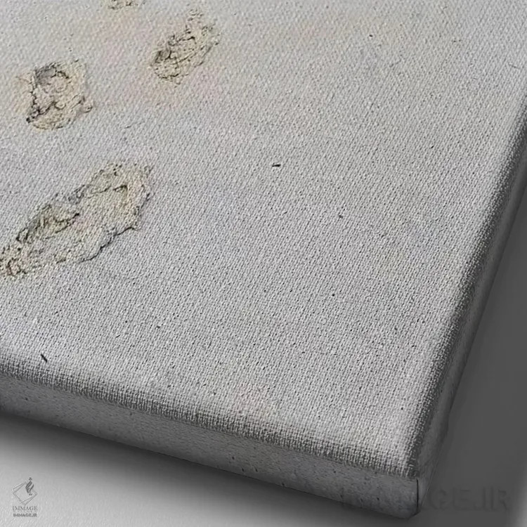 تابلو دکوراتیو Turkey VI,دریاچه سالدا، ترکیه VI اثر نجدت دوزن - نمای نزدیک بافت بوم