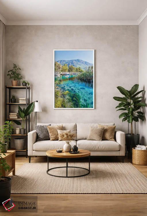 تابلو دکوراتیو Turkey VI,آکیاکا، ترکیه VI اثر نجدت دوزن - D1W