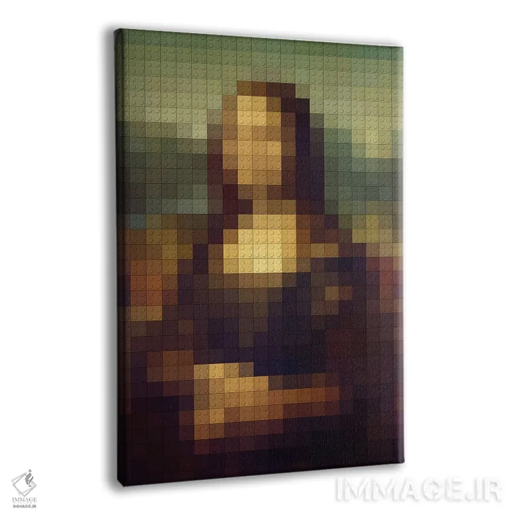 تابلو دکوراتیو مونا لیزا اثر نتش - نمای پرسپکتیو محصول