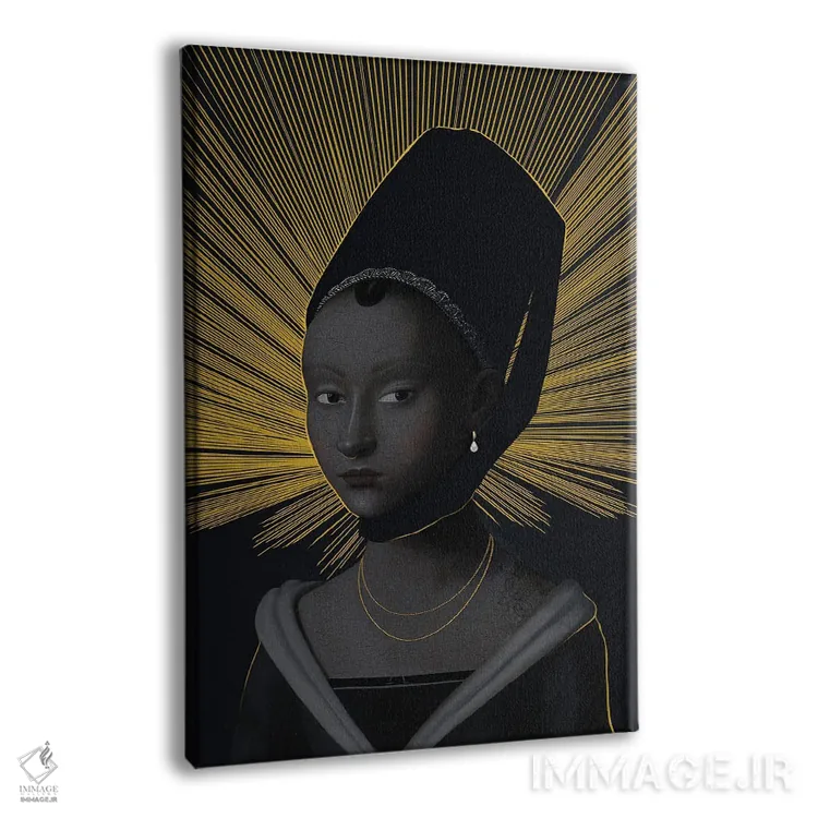 تابلو دکوراتیو پترس کریستوس اثر نتش - نمای پرسپکتیو محصول