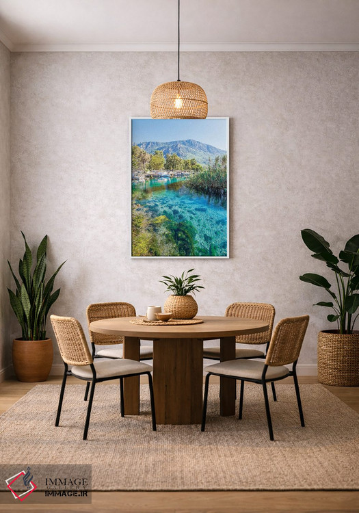 تابلو دکوراتیو Turkey VI,آکیاکا، ترکیه VI اثر نجدت دوزن - D3W