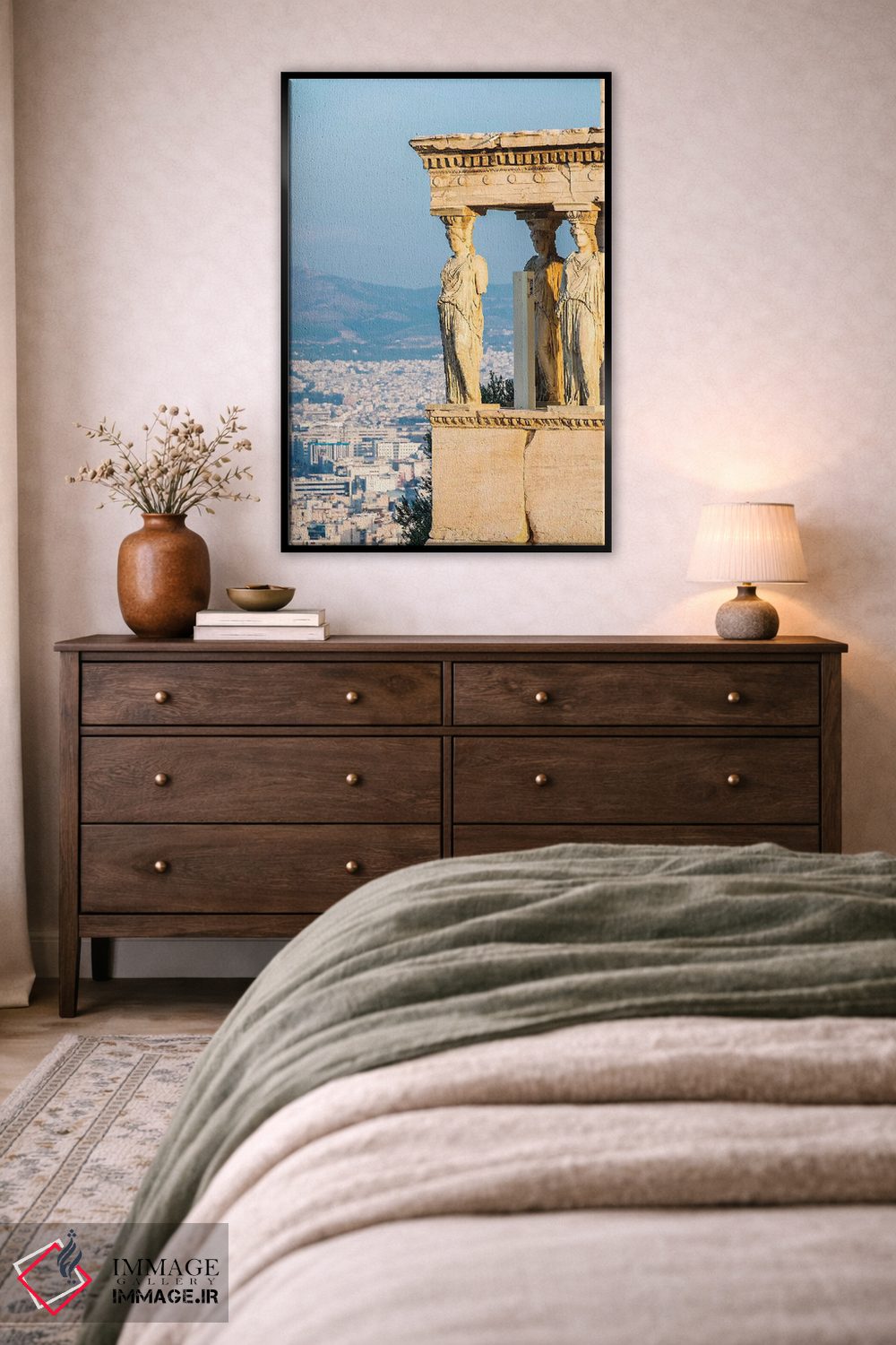 تابلو دکوراتیو Greece VII,آتن، یونان VII اثر نجدت دوزن - D5B