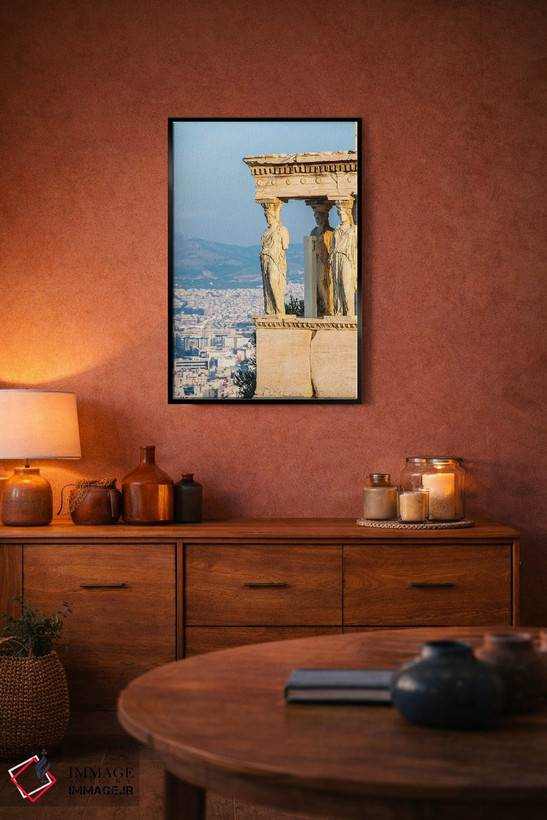 تابلو دکوراتیو Greece VII,آتن، یونان VII اثر نجدت دوزن - D6B