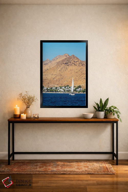 تابلو دکوراتیو Turkey III,بودروم، ترکیه III اثر نجدت دوزن - D5B