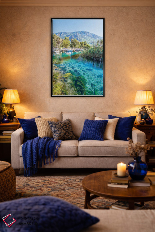 تابلو دکوراتیو Turkey VI,آکیاکا، ترکیه VI اثر نجدت دوزن - D4B