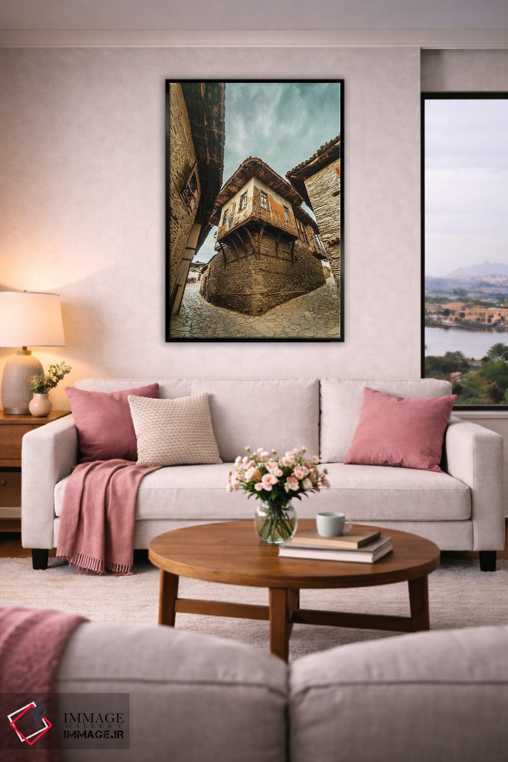 تابلو دکوراتیو Turkey,بیرگی، ترکیه اثر نجدت دوزن - D5B