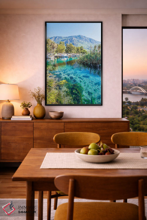 تابلو دکوراتیو Turkey VI,آکیاکا، ترکیه VI اثر نجدت دوزن - D6B