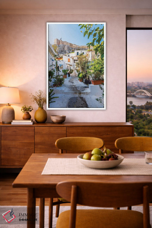 تابلو دکوراتیو Greece XI,آتن، یونان XI اثر نجدت دوزن - D6W