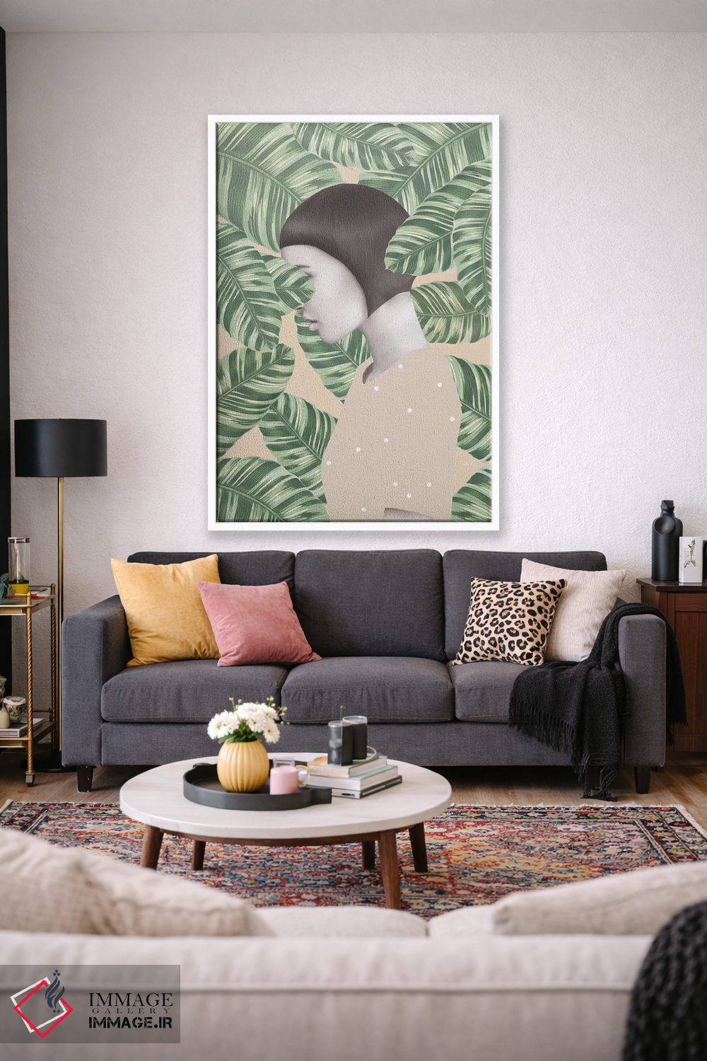 تابلو دکوراتیو فلورا شماره ۱ اثر نتش - D1W