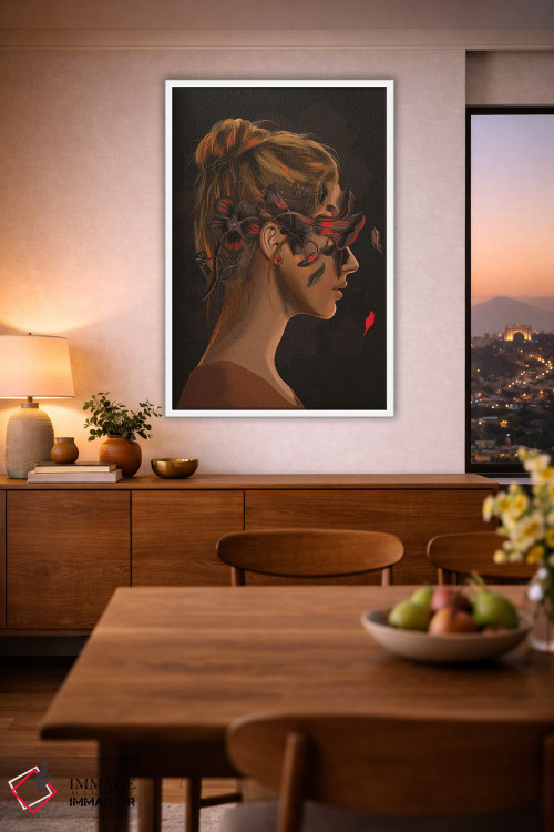 تابلو دکوراتیو نمسیس اثر نتش - D1W