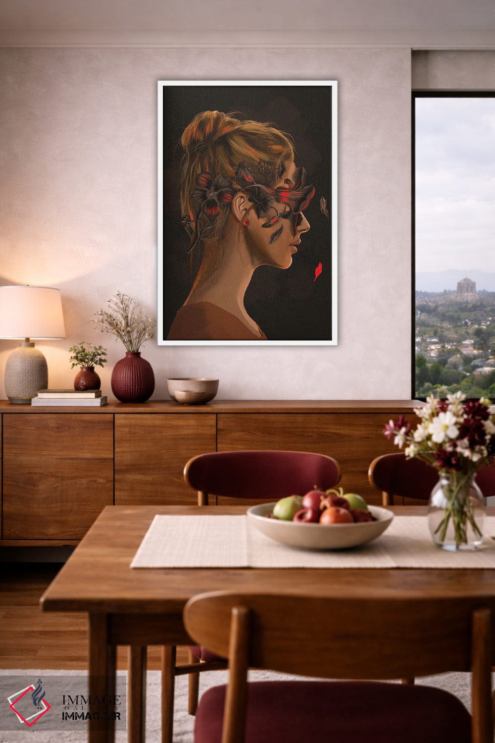 تابلو دکوراتیو نمسیس اثر نتش - D3W