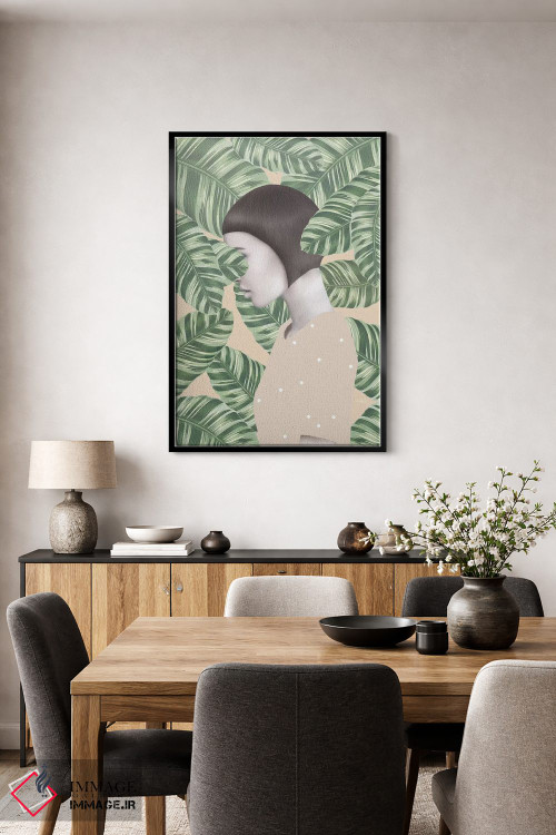 تابلو دکوراتیو فلورا شماره ۱ اثر نتش - D3B
